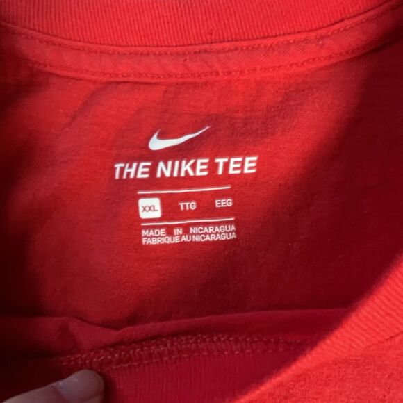Nike Ohio State Buckeyes Shirt Mens 2XL 2021 Sugar Bowl Champs T-Shirt Red NCAA - Picture 3 of 12